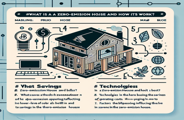 Dom zeroemisyjny – ile naprawdę można zaoszczędzić na rachunkach?